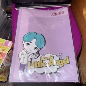 BTS Jimin Tiny Tan 2 Pocket Folder
